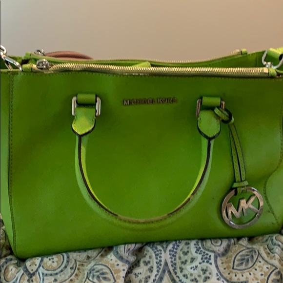 Michael Kors Lime Green handbag - Picture 1 of 10